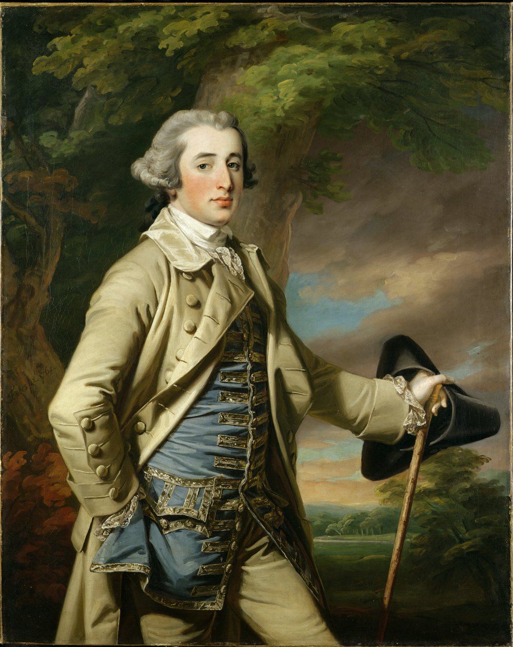 Francis Burdett (1743-94) door Francis Cotes