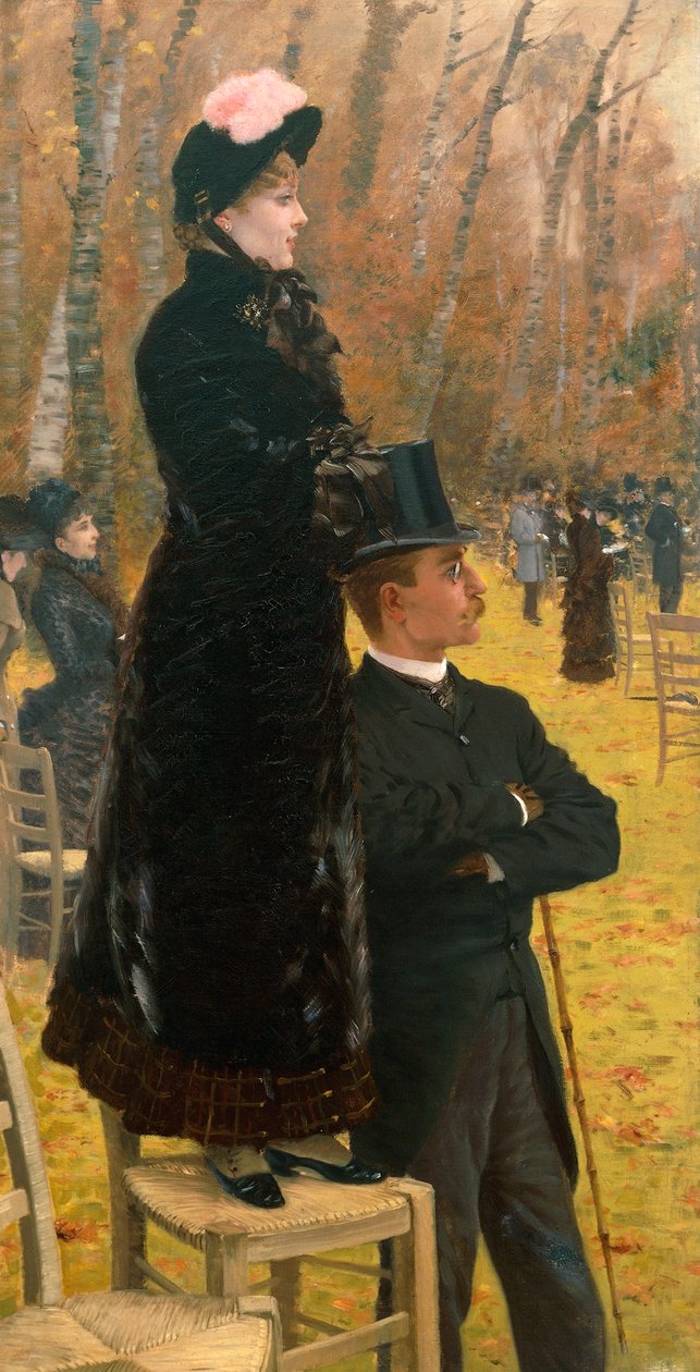 Bij de races van Auteuil door Giuseppe de Nittis door Giuseppe or Joseph de Nittis