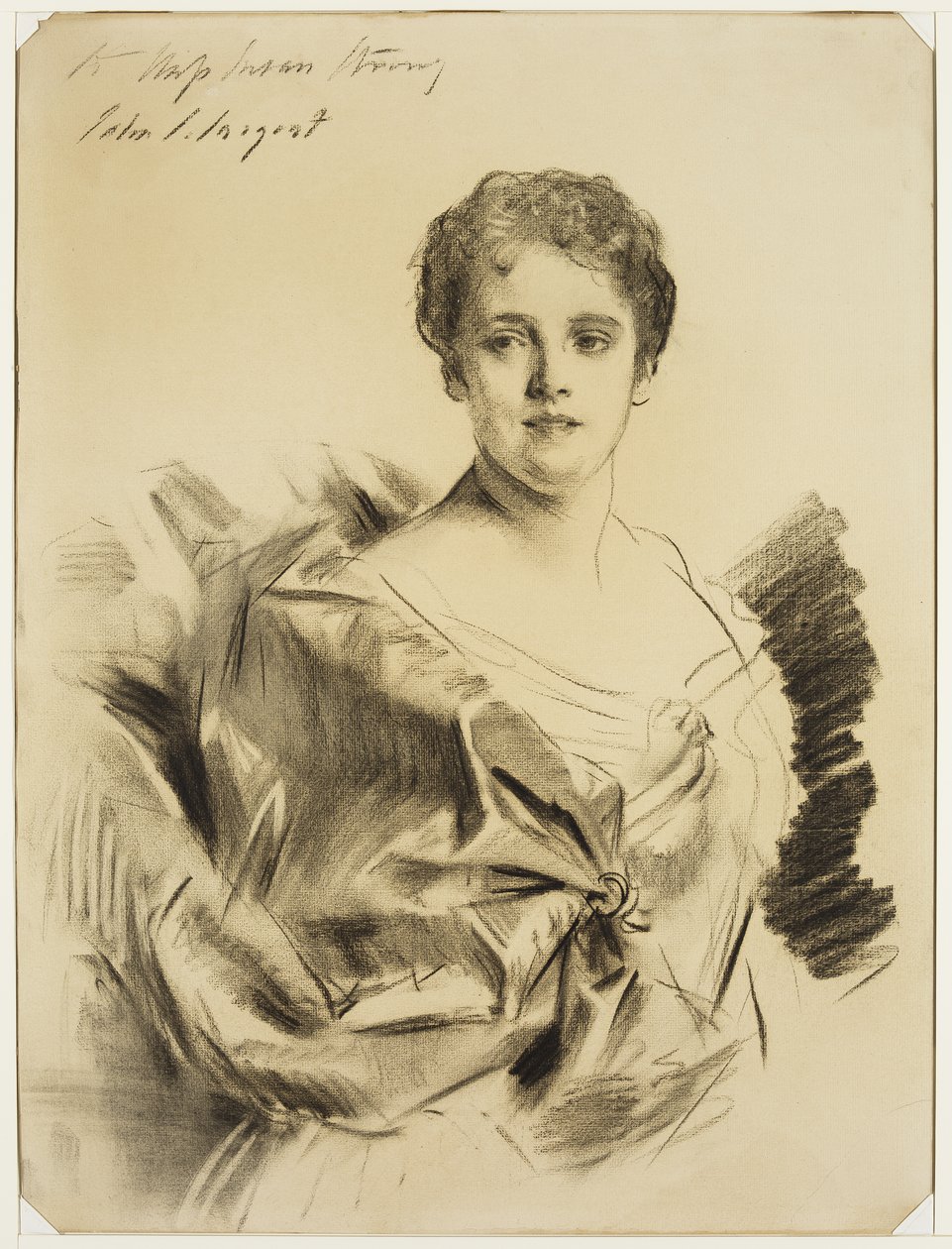 Miss Susan Strong door John Singer Sargent