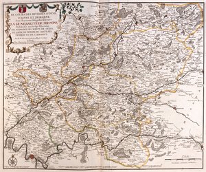 De rivier van de Oise, Aisne en Marne, Frankrijk - door A
