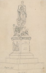 Standbeeld van Frances, Hertog van Bedford, in Russell Square, Londen