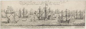 Hertog van York begroet de Koninklijke Marine in het Kanaal