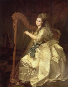 Portret van Glaphira Ivanovna Alymova 1758-1826, 1776