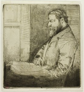 Portret van Franse Student