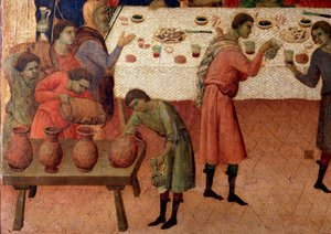 De bruiloft te Kana (detail)