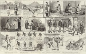 Een poging tot beklimming van Fusi-Yama