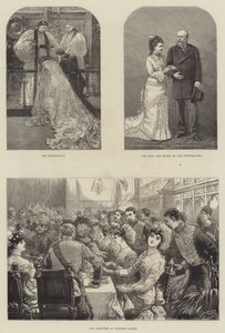 Koninklijk Huwelijk van Prins Leopold en Prinses Helena (gravure)