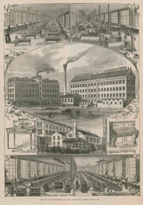Uitzicht op de pianofortewerken van John Brinsmead en Zonen