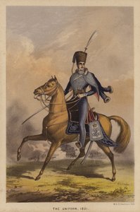 Brits cavalerie-uniform