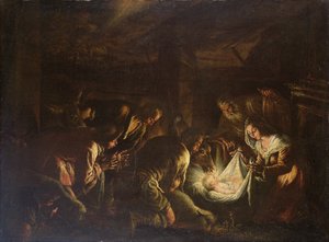 Aanbidding der Herders, 1588-90