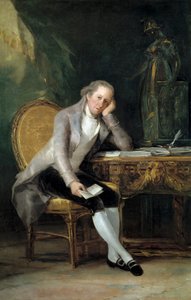 Portret van de staatsman en schrijver Gaspar Melchor de Jovellanos