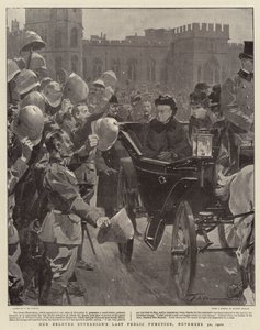 De Laatste Openbare Functie van Onze Geliefde Vorst, 30 november 1900