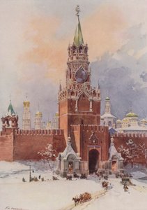 De Verlosser (Spassky) Toren van het Kremlin