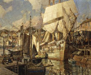 Cadiz Zoutschip, Gloucester Haven