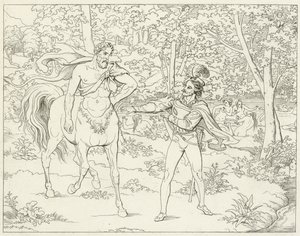 Illustratie voor Goethes Faust