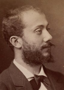 Portret van de componist Alexandre Luigini 1850-1906, 1900