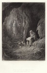 Illustratie voor Vivien door Alfred Tennyson