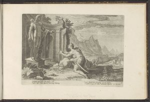 Cadmus vraagt het orakel van Delphi wat hem te doen staat nu hij zijn zuster Europa niet heeft kunnen vinden