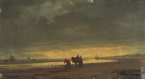 Hollandse kust bij eb