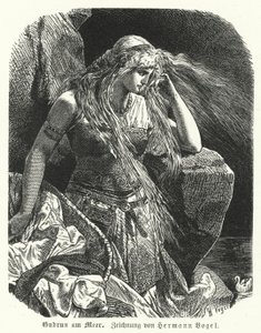 Gudrun aan zee