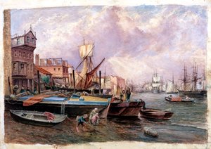 Horsleydown, Bermondsey, Londen, ca. 1850