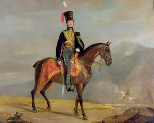 Kapitein William Drummond (1796-1881) 10e Huzaren, 1819