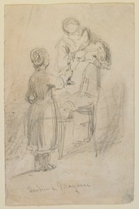 Barbier in Mainz, 1858