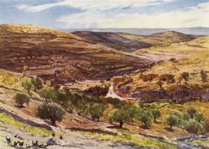 Vallei van Hinnom, met Heuvel van Overtreding