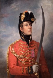 Portret van Willem II, Koning der Nederlanden, als Prins van Oranje, c1813