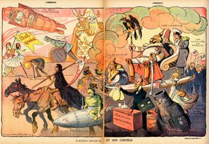 La Baionnette, Satirisch in kleuren