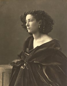 Sarah Bernhardt (1844-1924) Franse actrice, foto door Gaspard-Felix Tournachon aka Nadar