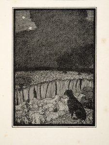 De herdershond, uit Honderd anekdotes van dieren, pub. 1924
