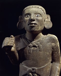 Precolumbiaanse beschaving: beeld van een Azteekse priester