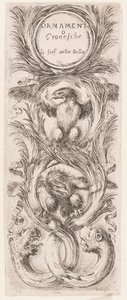 Plaat, uit de serie Ornamenti o grottesche