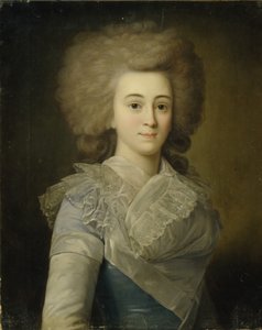 Portret van Elisaveta Alexandrovna Stroganova 1745-1831