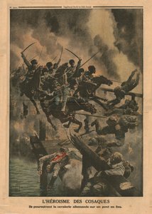 De heldhaftigheid van de Kozakken, 1915