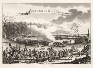 Generaal Jean Victor Marie Moreau leidt het Franse revolutionaire leger naar de overwinning bij de Slag bij Hohenlinden tegen de Oostenrijkers en Beieren