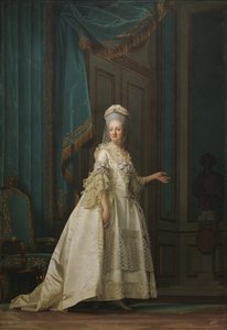 De koningin-weduwe Juliane Marie