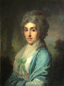 Portret van Yekaterina Alexandrovna Novosiltseva, 1794