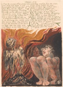Het Eerste Boek van Urizen, Plaat 10, 7. Uit de Grotten van Zijn Gelede Ruggengraat... (Bentley 11)