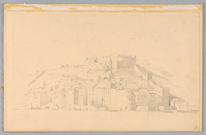 Studie van Landschap, Spezia, Italië