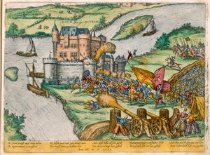 Het beleg van Leuven en de heldhaftigheid van Harman Reuter tegen de Spaanse troepen, 1571