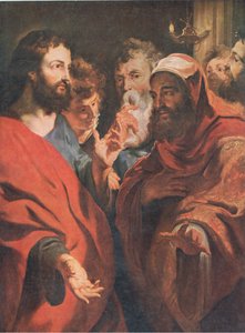 Jezus onderwijst Nicodemus, Bibbys Jaarboek, 1916-17