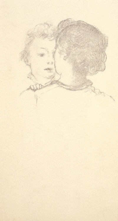 Rab (tegenover een vrouw) door Arthur B. Davies
