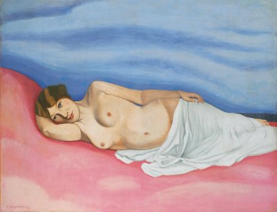 Liggende vrouwelijke naakt, 1913 door Felix Edouard Vallotton