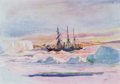 Aurora Australis, illustratie uit 