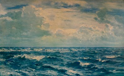 Een zilveren dag ten westen van de Needles, Isle of Wight, 1932 door Henry Moore